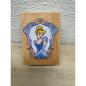 All Night Media Wood Mounted Rubber stamp Cinderella